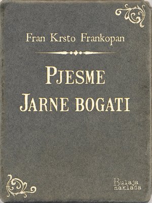 cover image of Pjesme--Jarne bogati